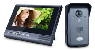 无线7寸可视门铃